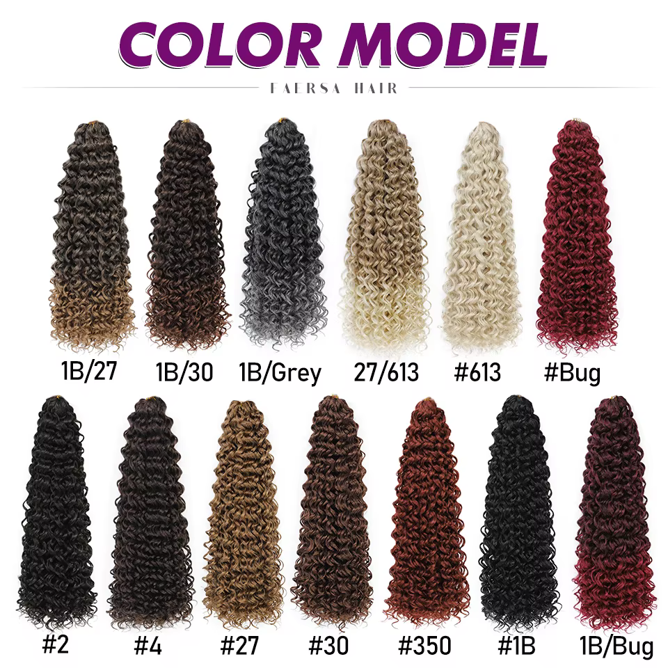 Crochet cheveux Afro boucles tressage Extension
