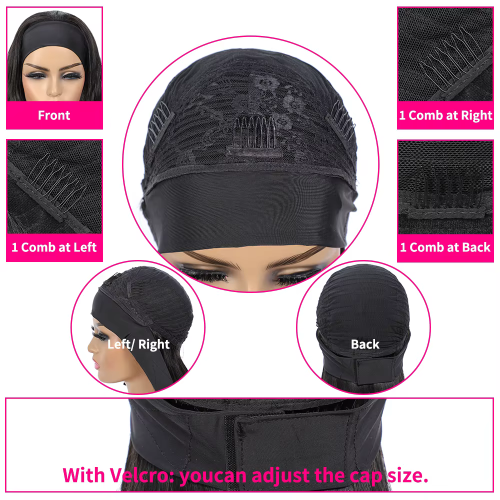 MYLOCKcloser-Perruque Brésilienne Naturelle Crépue et Bouclée pour Femme Noire