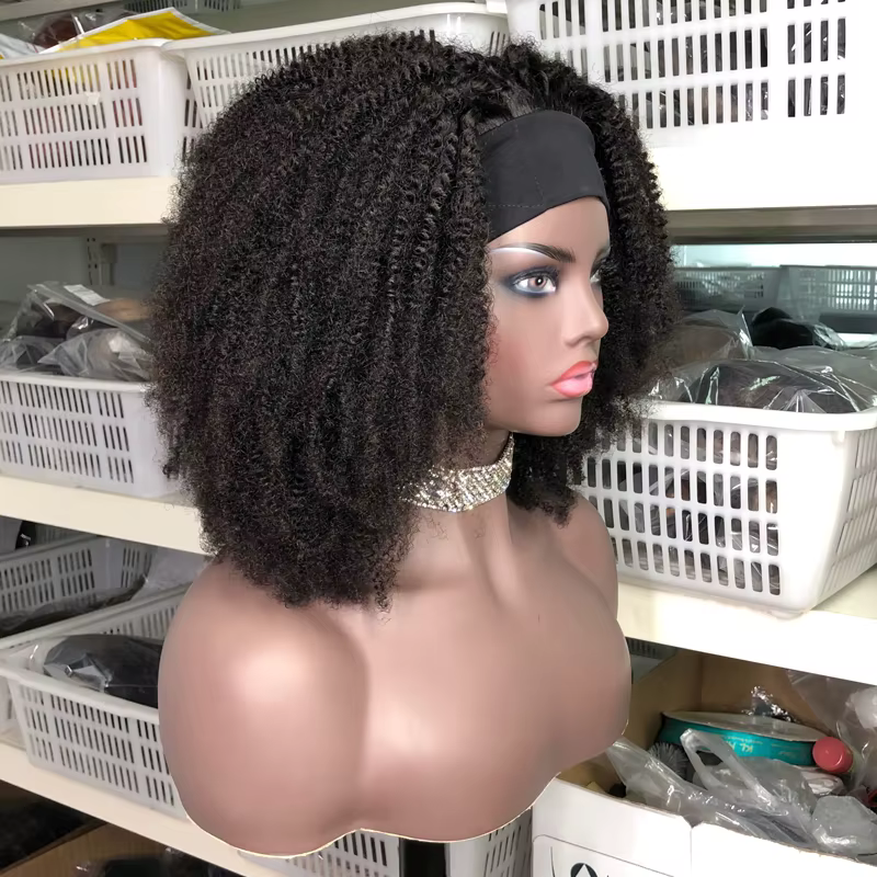 Bandeau perruque Afro crépus bouclés
