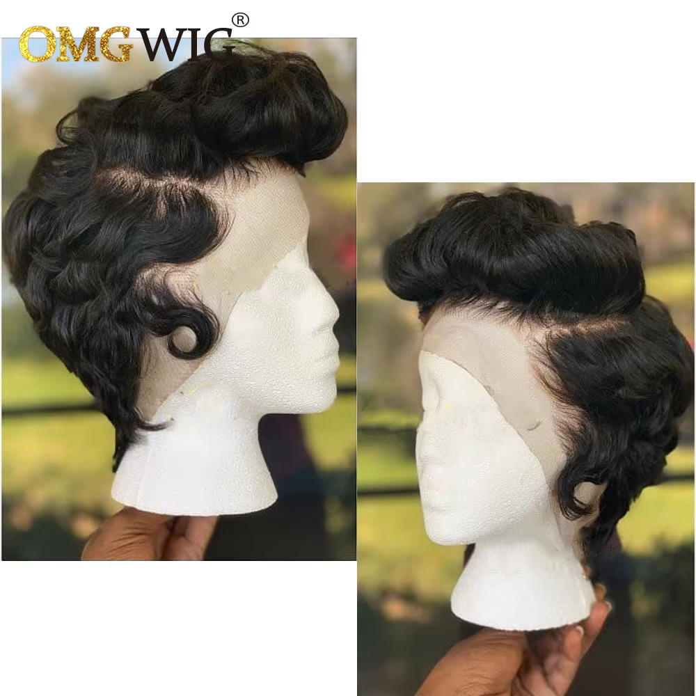 Perruque Lace Frontal Wig brésilienne Remy