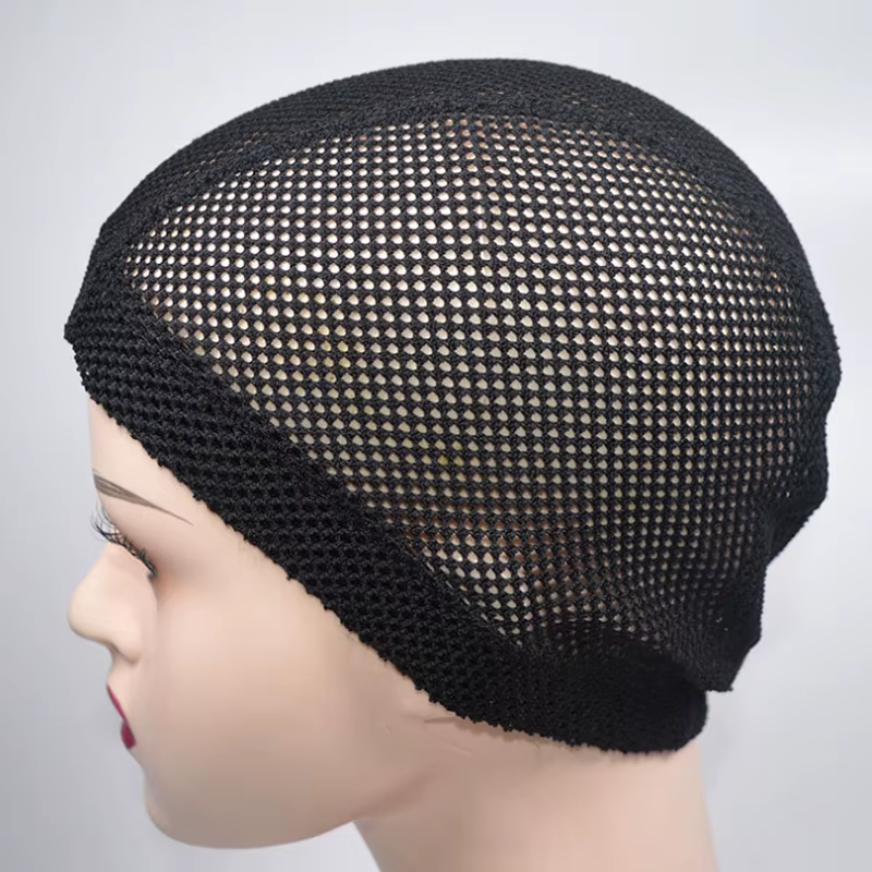 Bonnet de Perruque en Maille à Grand Trou
