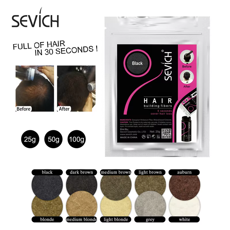 KerBrian-Mélangeur de fibres capillaires pour perte de cheveux