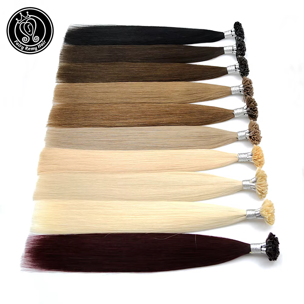Nail U Tip Real Remy Human Natural Extensions