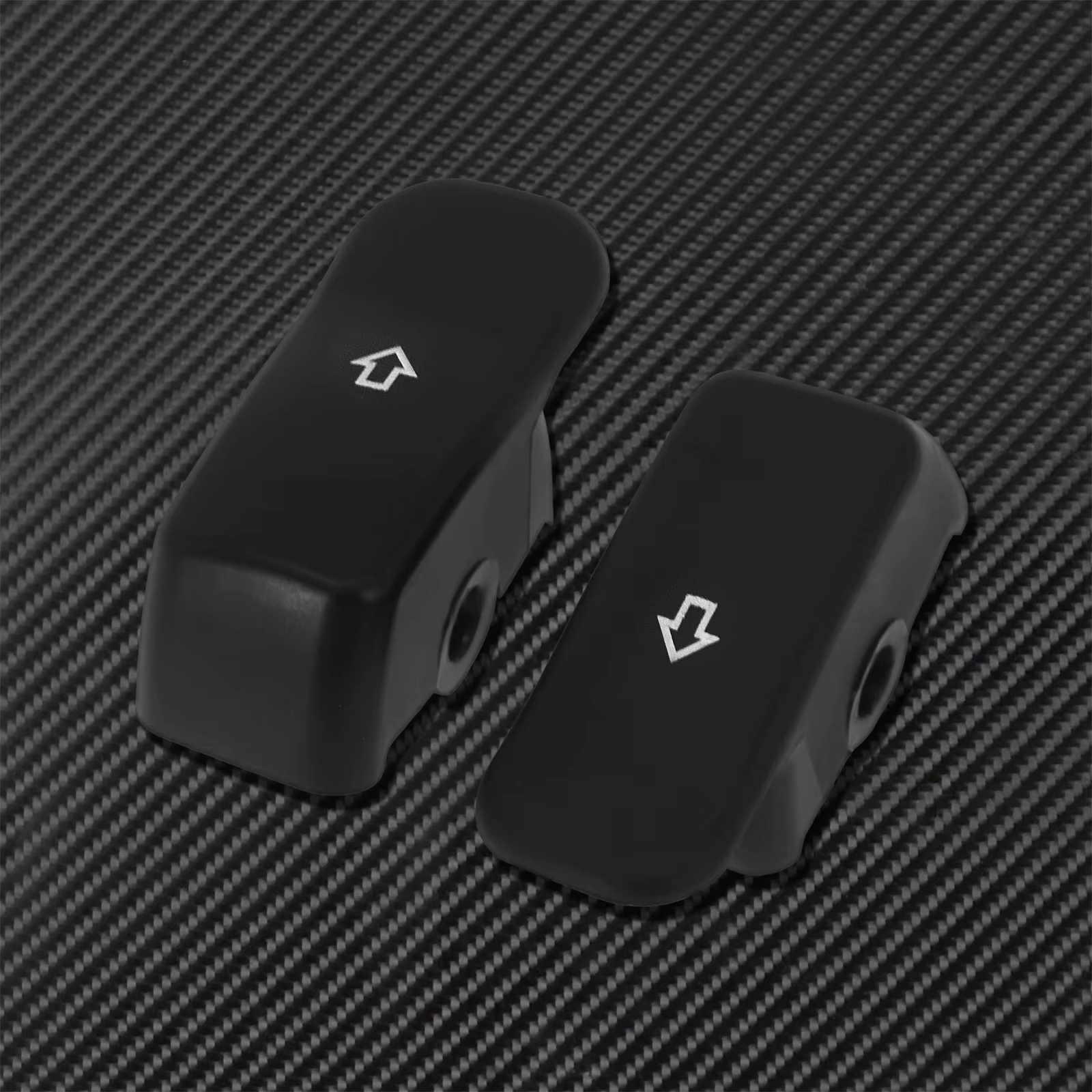 Capuchon d'extension de clignotant de moto, couvercle étendu de bouton de commutation noir pour Harley Softail Fat Boy FL Dyna Sportster XL 883 1200