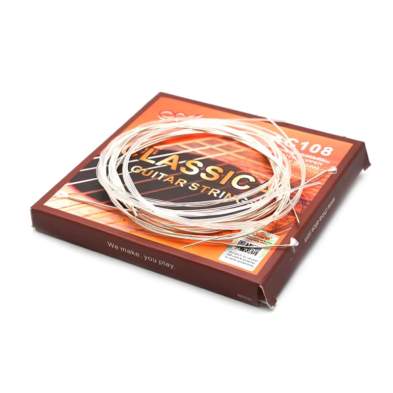 Alice AC108-N cordes de guitare classique en Nylon plaqué argent cuivre Instruments de musique accessoires pièces