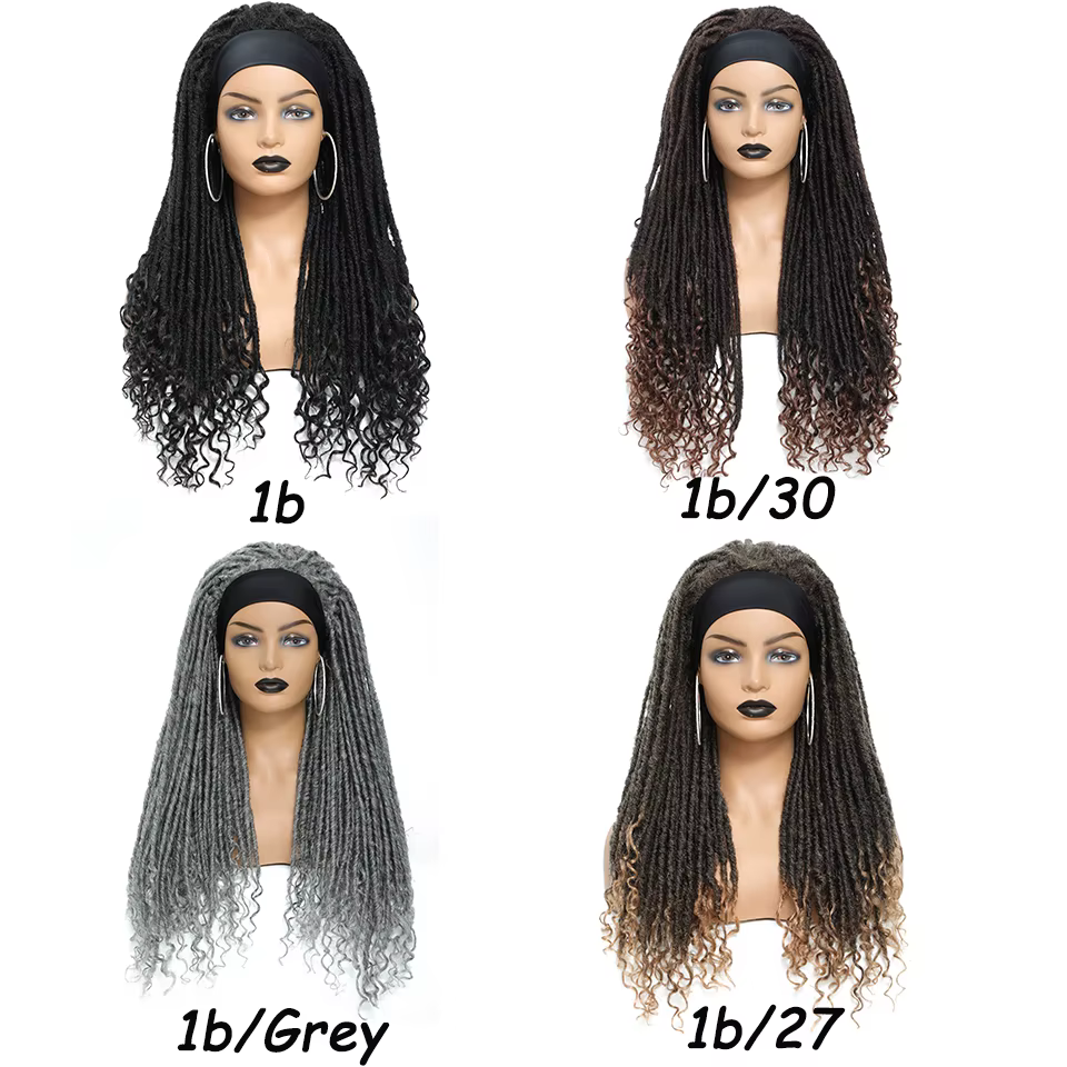 Wakego-Perruque de Dreadlocks Longs pour Femme