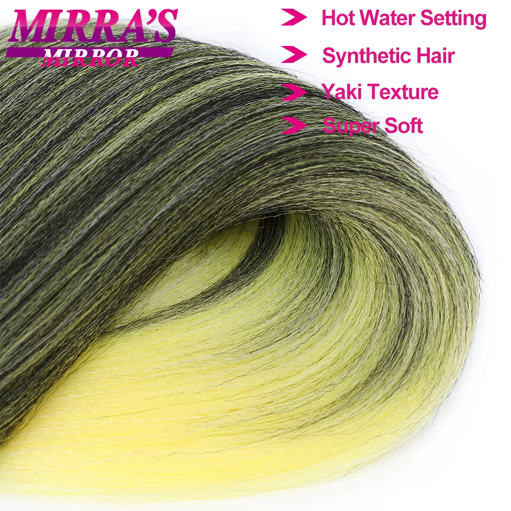 Tressage cheveux pré-étirés 26 pouces Extensions