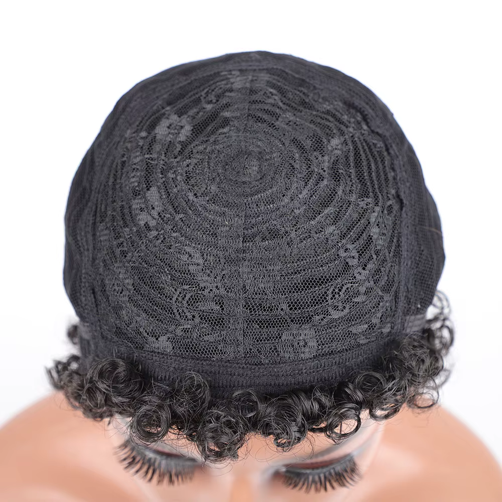 Perruques synthétiques Afro courtes bouclées pour femmes noires