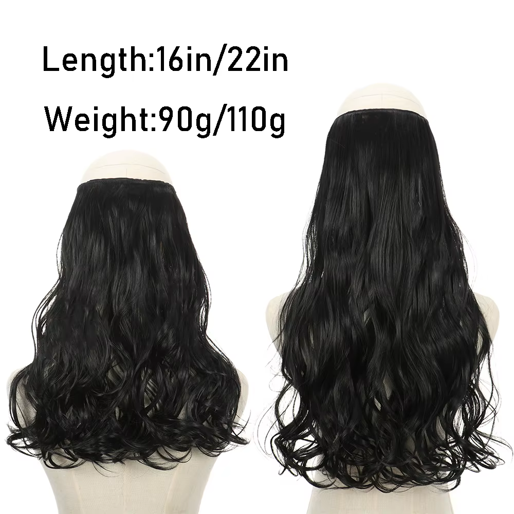 Extensions capillaires synthétiques sans Clips