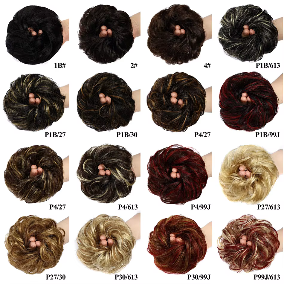 BHF cheveux humains Chignons queue de cheval postiche européenne