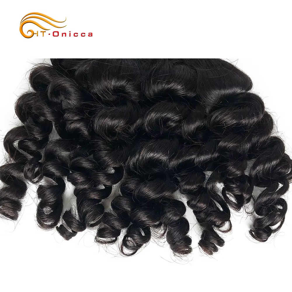 Tissage en lot brésilien naturel Remy bouclé