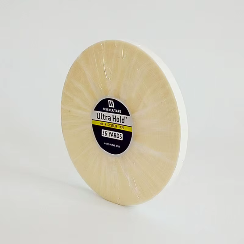 Bande adhésive Double face blanche Ultra tenue pour Extension de cheveux/toupet/perruques de dentelle, bande adhésive pour perruque, 3Yards, 12yards, 36yards