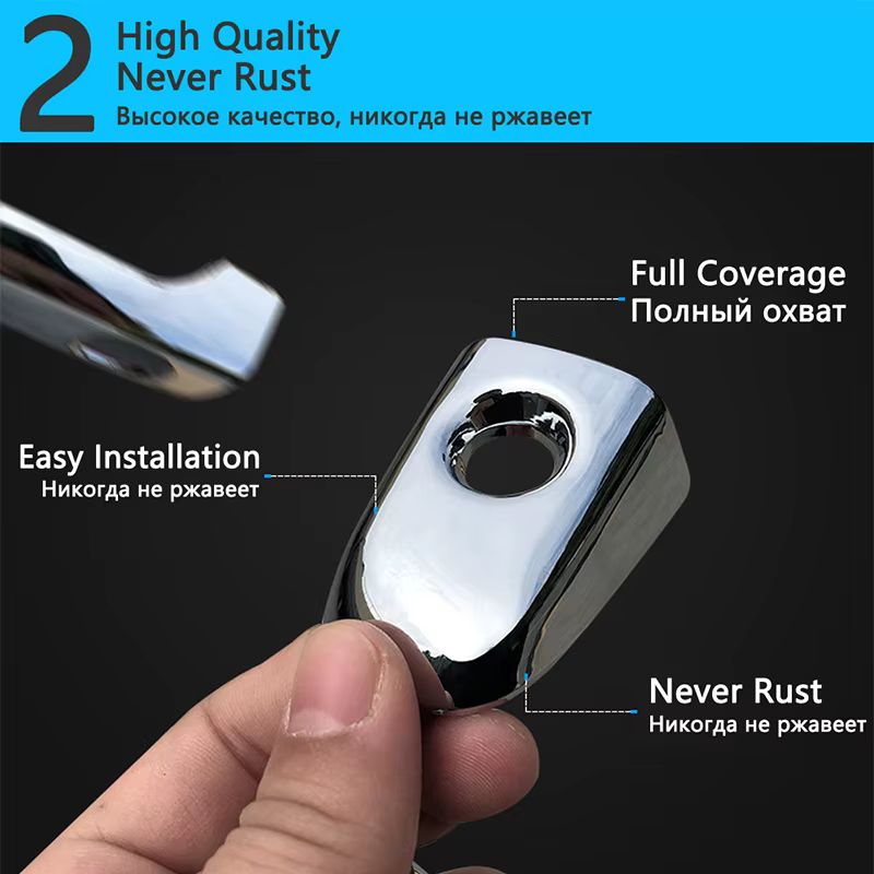 Couvercle chromé de poignée de porte de voiture, accessoires extérieurs pour Chevrolet Holden Trax Tracker 2013 ~ 2019 2014 2015 2016 2017