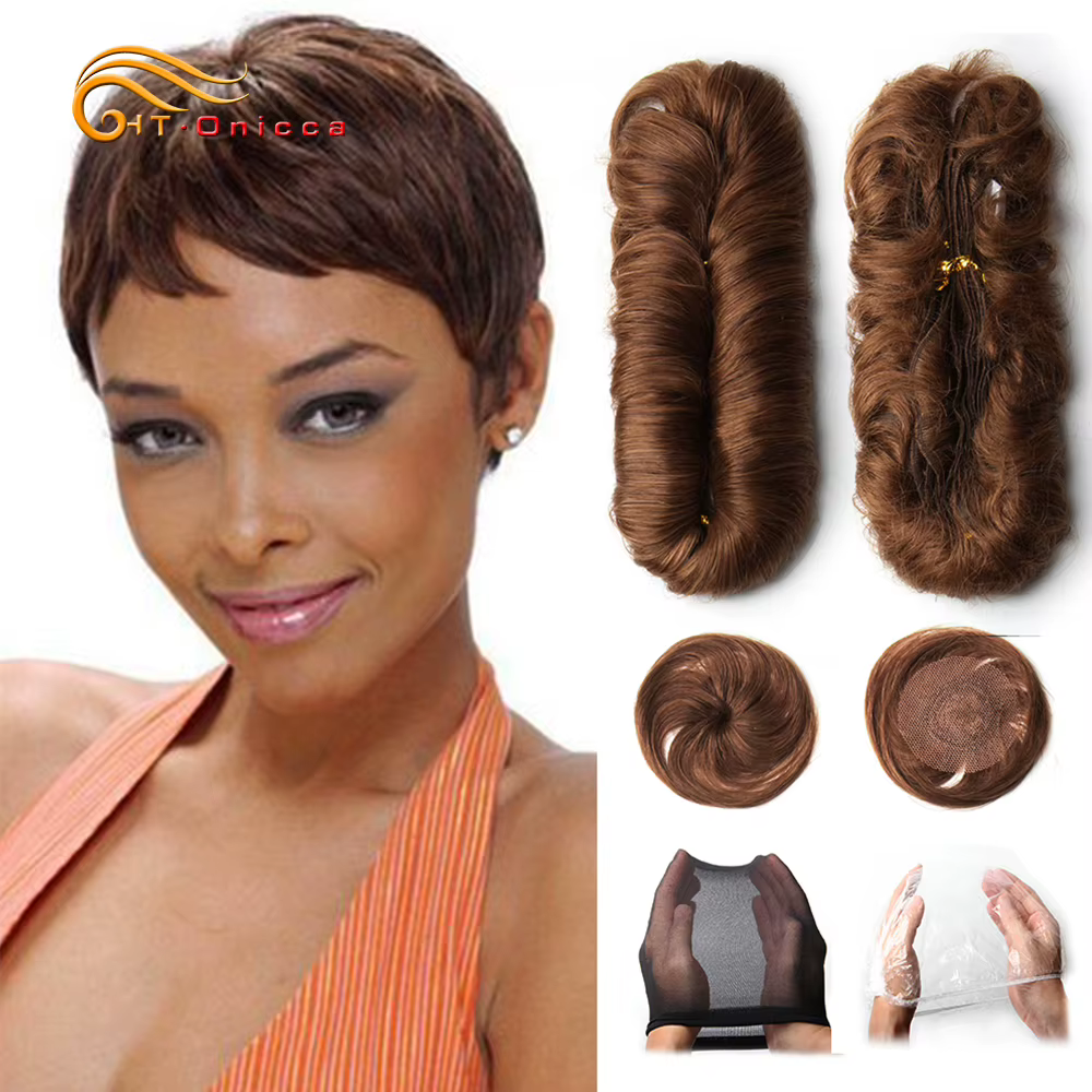 Bundles de cheveux humains bouclés indiens bruts