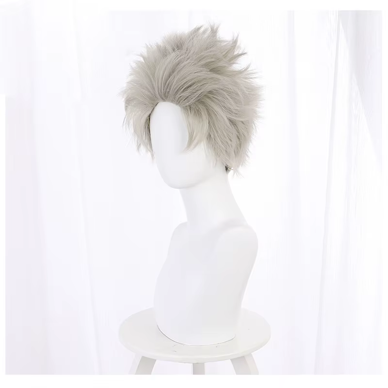 Nouveau Anime Inumaki Toge perruque courte Cosplay Costume cheveux synthétiques