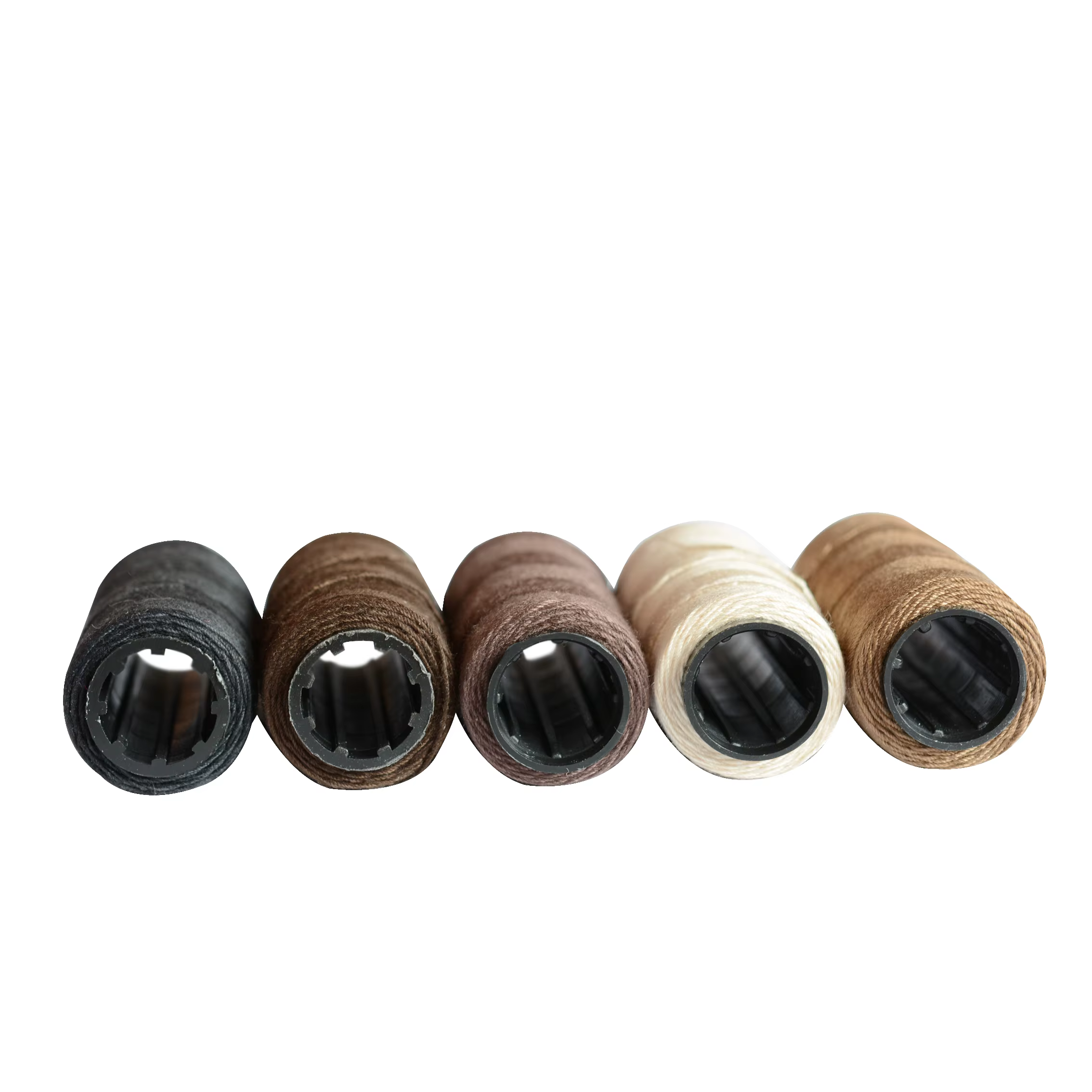 Fils de tissage de cheveux 3 rouleaux/5 rouleaux aiguilles incurvées C 4 pièces fil à coudre outils de fabrication de perruque