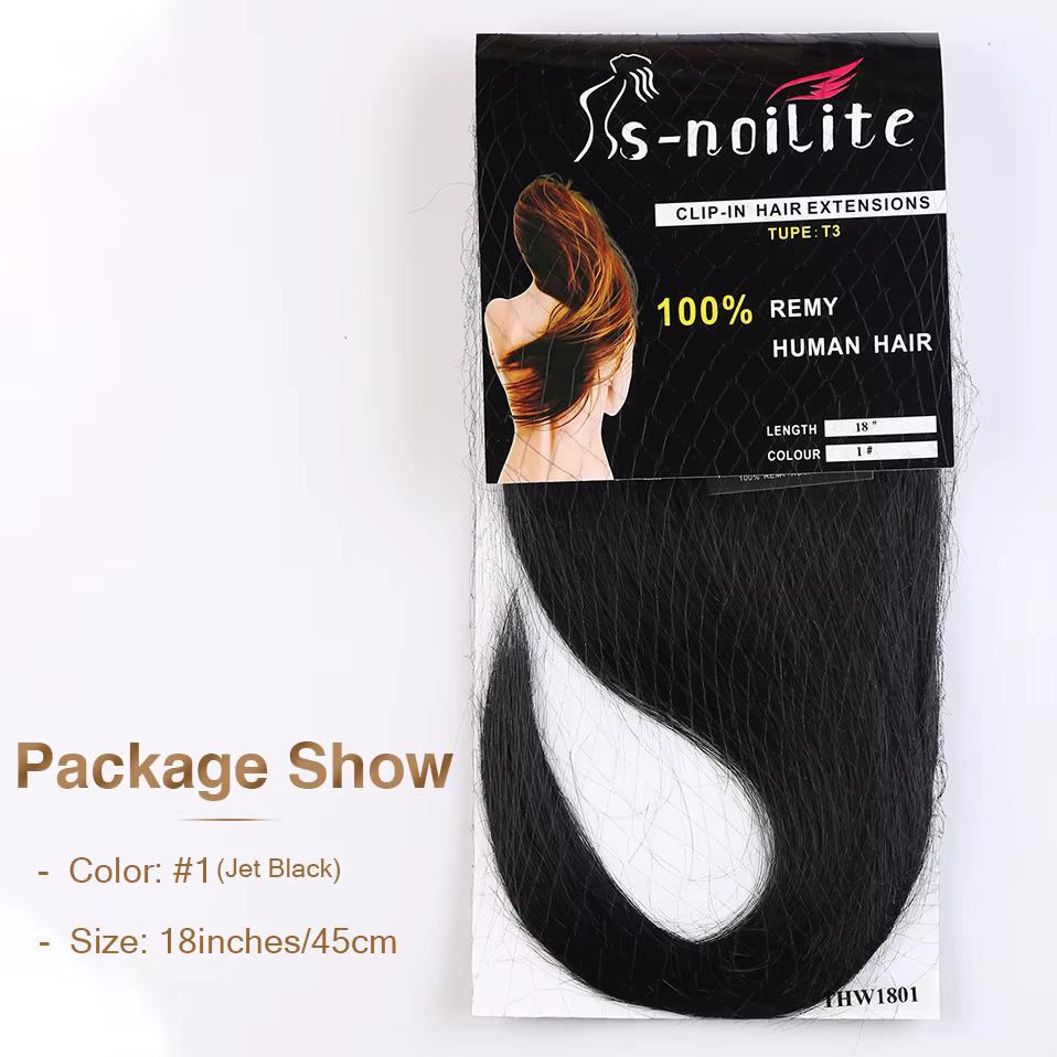 S-noilite 65g pince dans les Extensions de cheveux