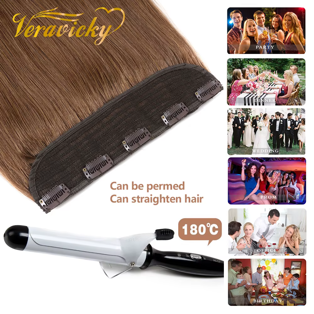 Clips cheveux brésiliens