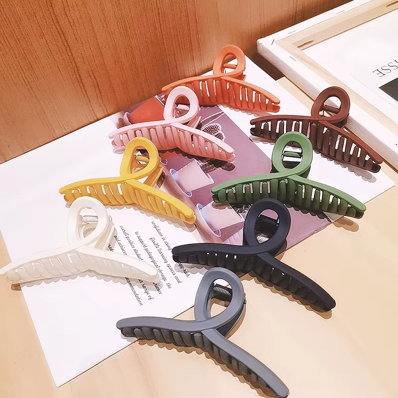 Barrettes à cheveux en acrylique pour femmes
