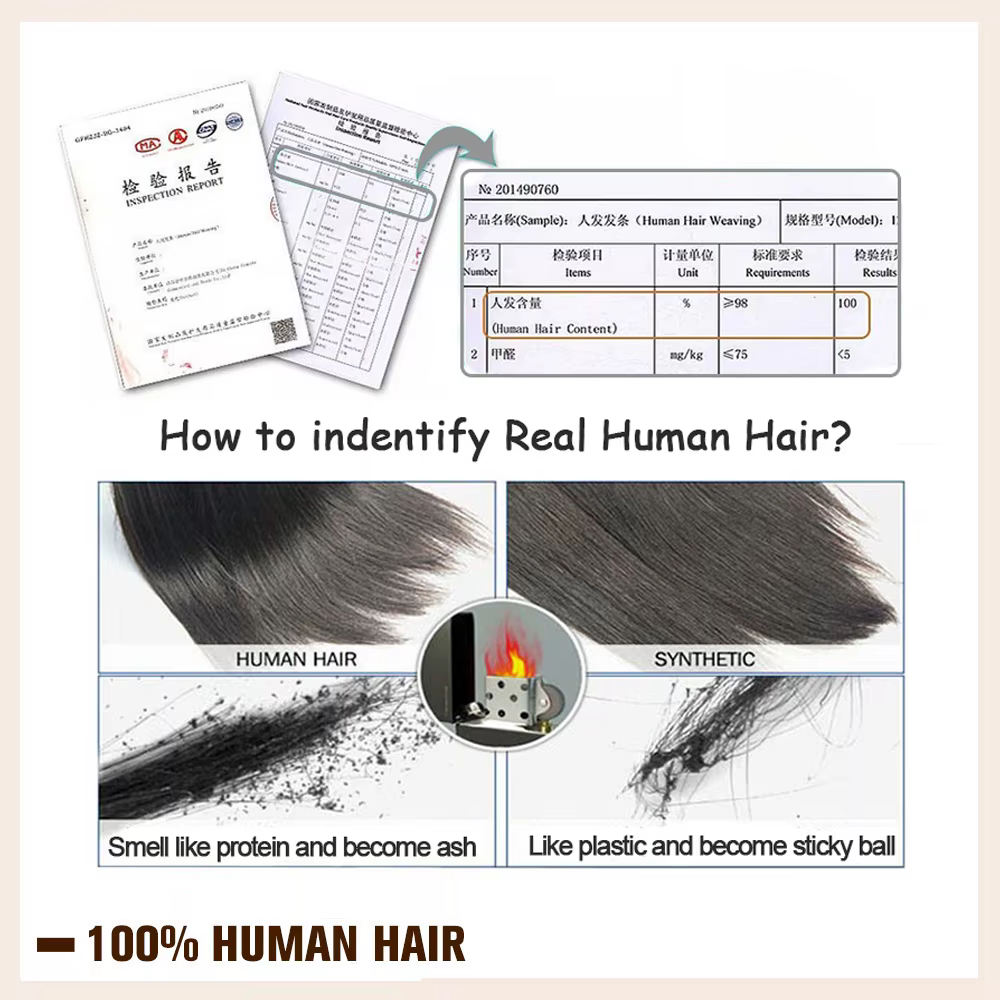 Extensions de cheveux humains brésiliens Full Shine