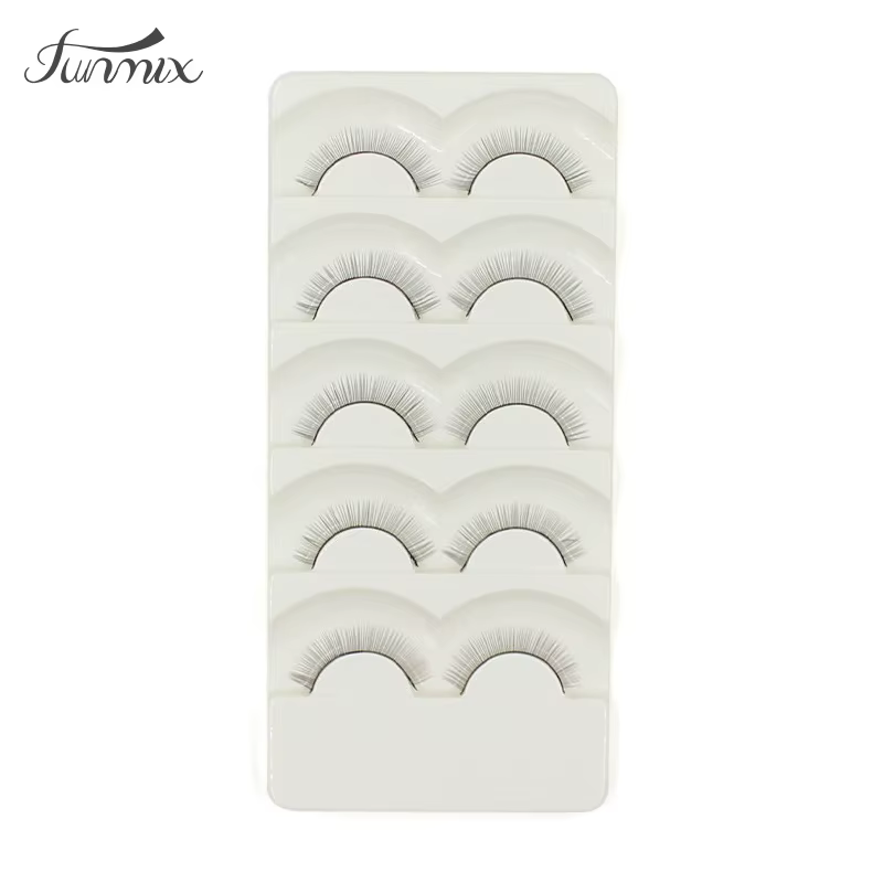 Boîte de 5 paires de faux-cils individuels