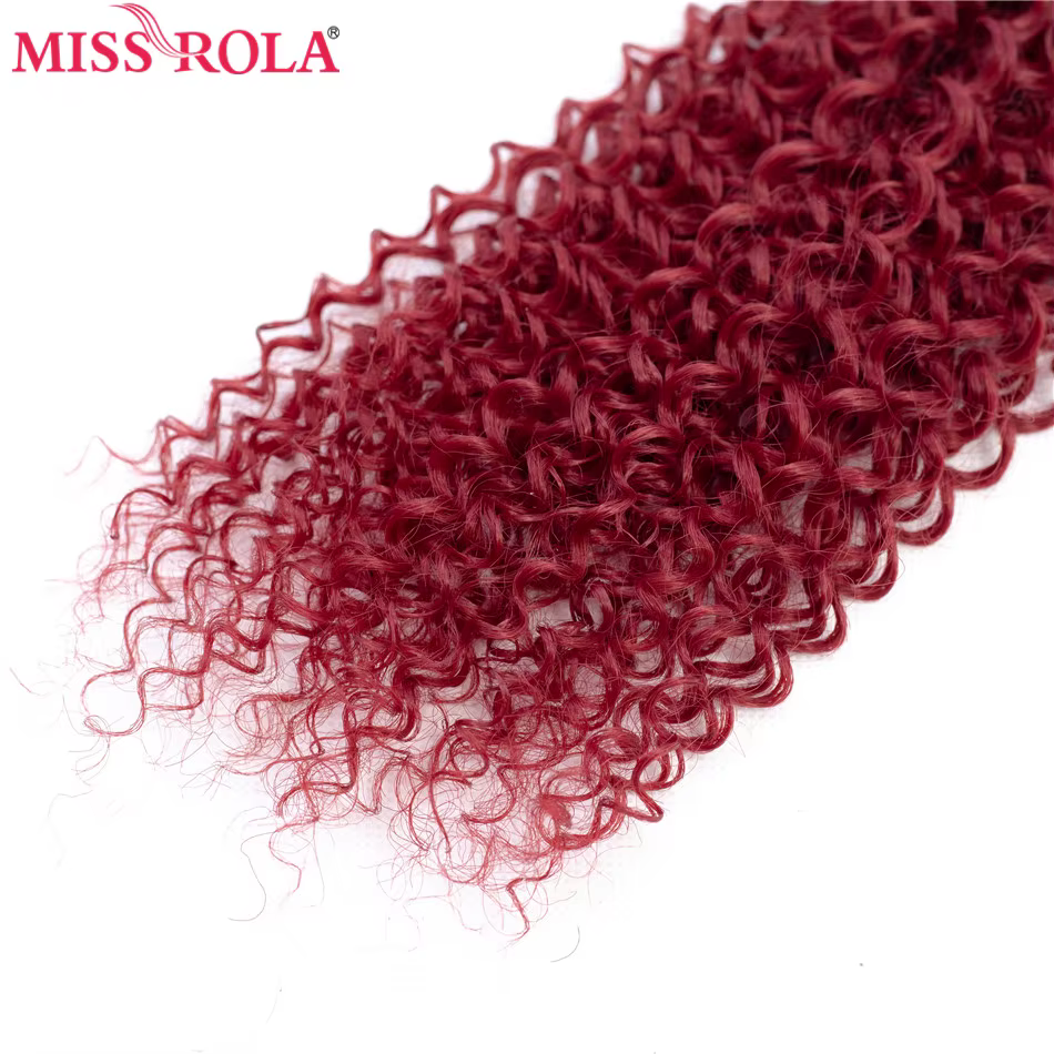 Miss Rola-Extensions de cheveux bouclés synthétiques