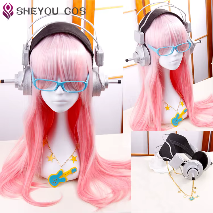 Supersonico Super Mico-Perruque de 60cm de long