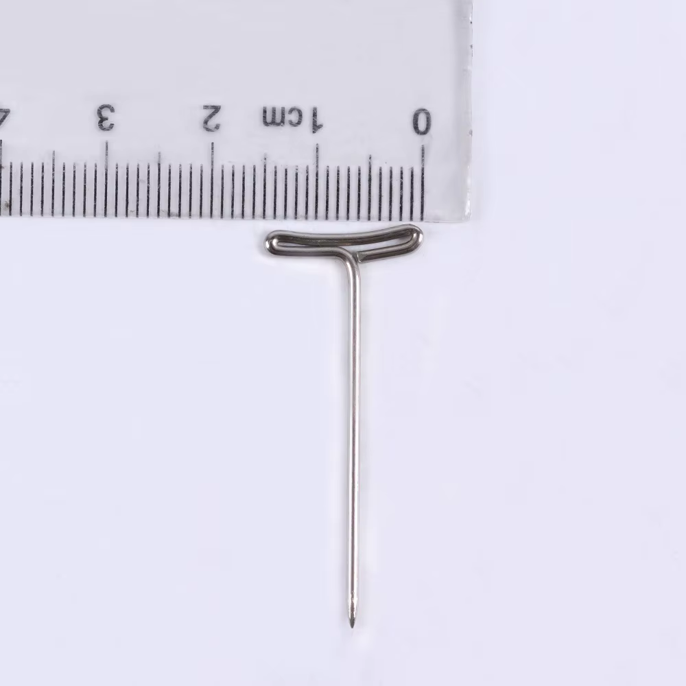 100 pièces T-PINS (40mm) pour perruque sur tête en mousse Style T broche aiguille Mannequin