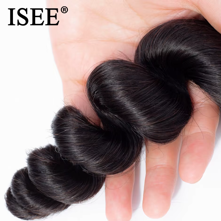 Tissage en lot brésilien naturel Remy-ISEE HAIR