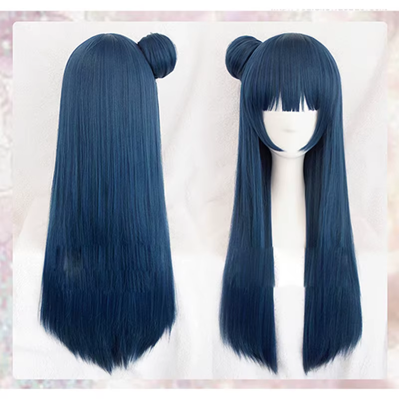 Perruque de Cosplay en Cheveux Synthétiques pour Femme