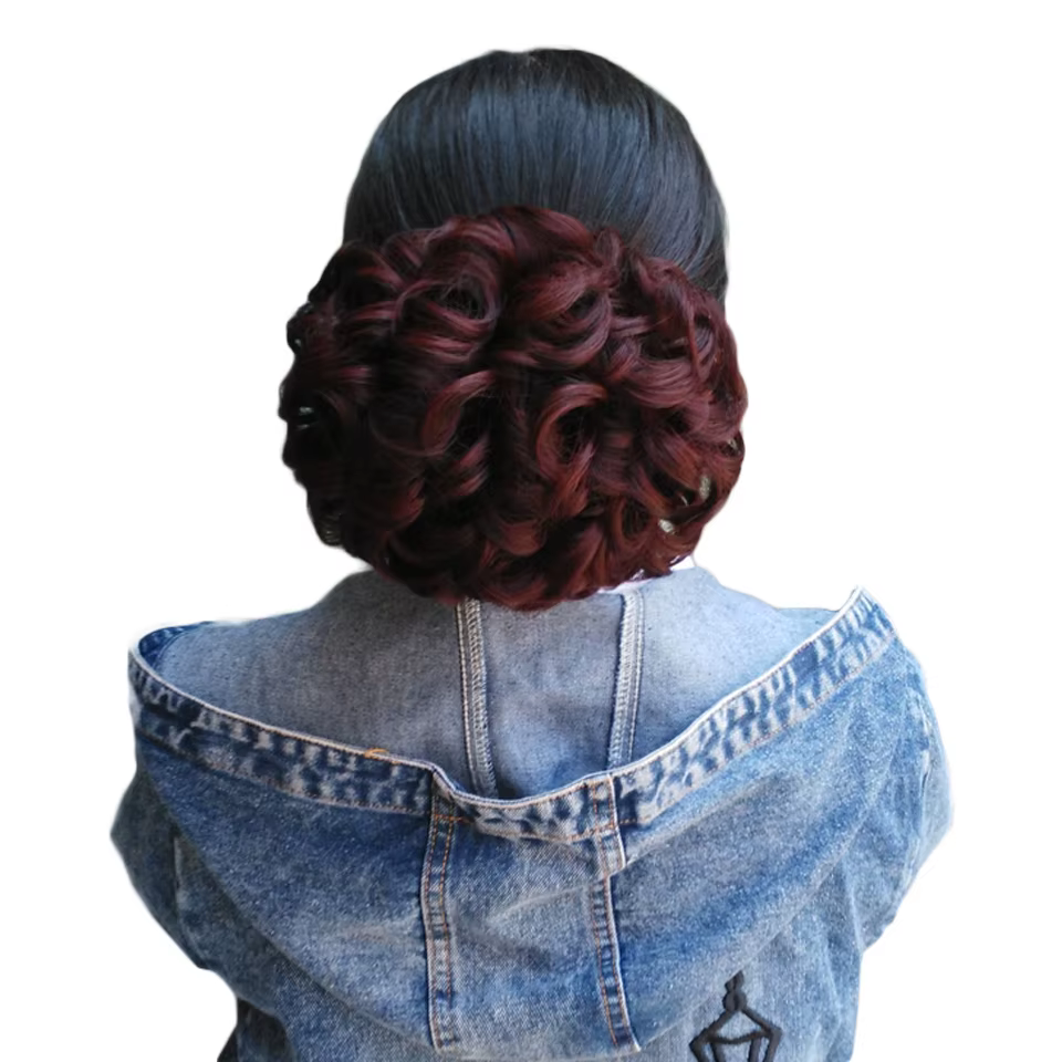 ALLATHIFY − Extensions capillaires synthétiques bouclées pour femmes