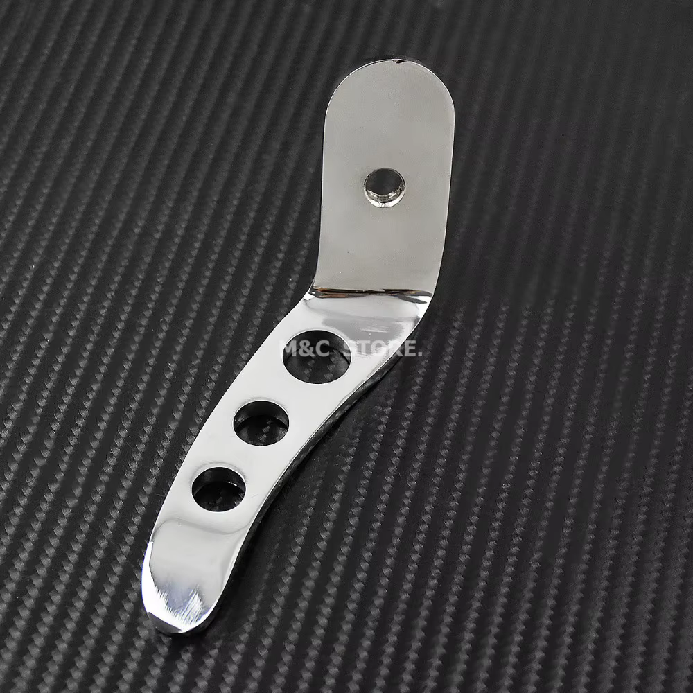 Extension de béquille de support de pédale chromé pour moto, pour Harley Touring Road King Street Glide FLHX FLHR CVO Ultra 1991- 2022