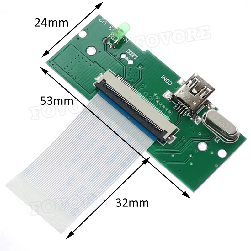 Adaptateur ZIF vers USB 1.8, 1.8 pouces, 40 broches, SSD, USB 2.0