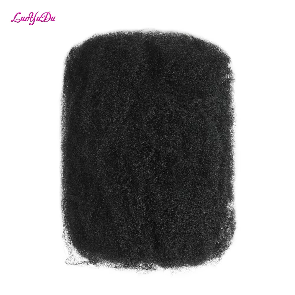 Extensions capillaires synthétiques Afro crépues et bouclées