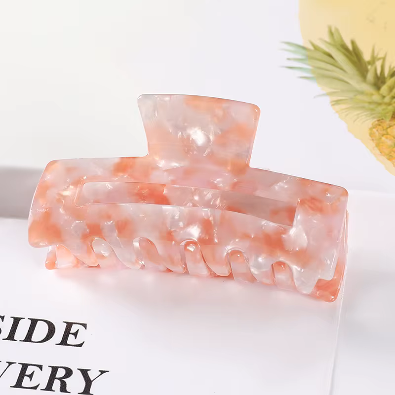 Pince à cheveux Vintage en forme de crabe pour femmes