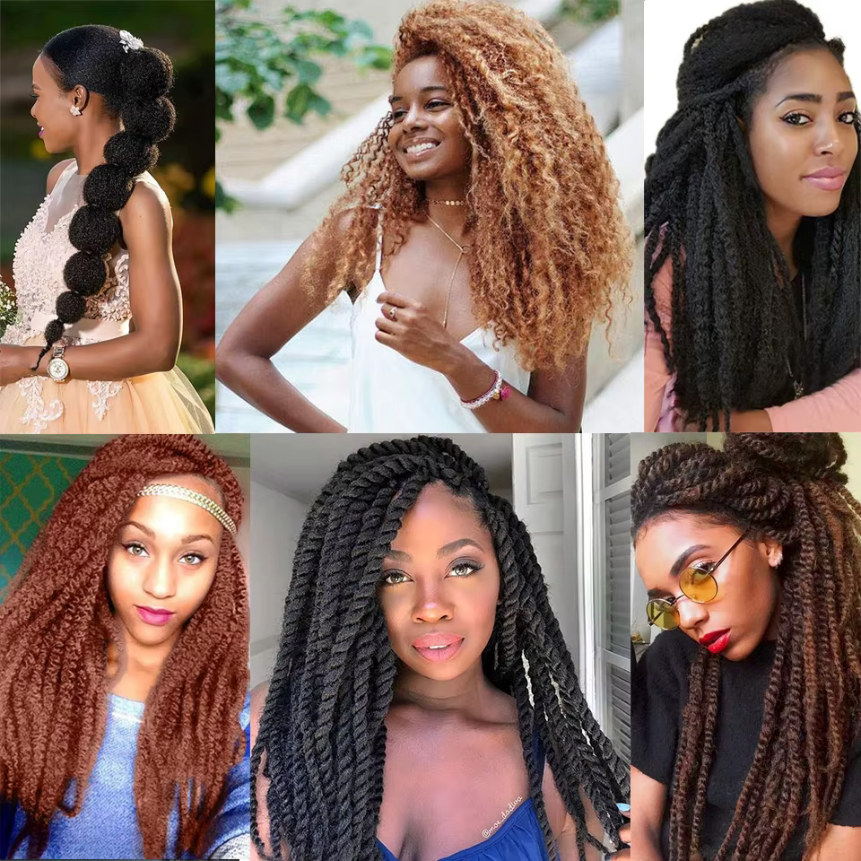 Cheveux Marley Pour Tresses Afro Crépus