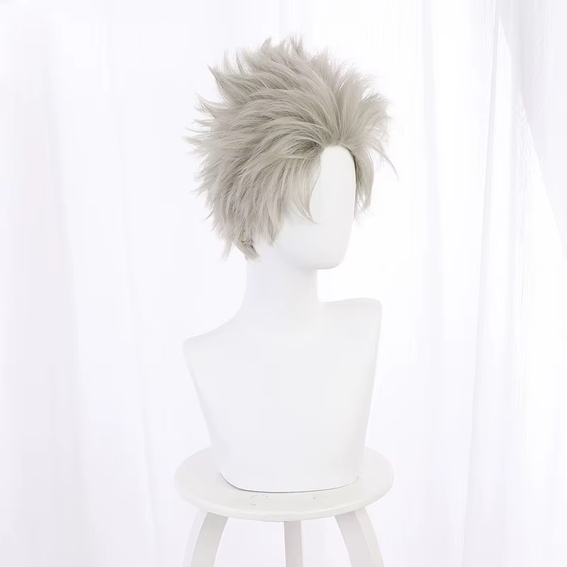 Nouveau Anime Inumaki Toge perruque courte Cosplay Costume cheveux synthétiques