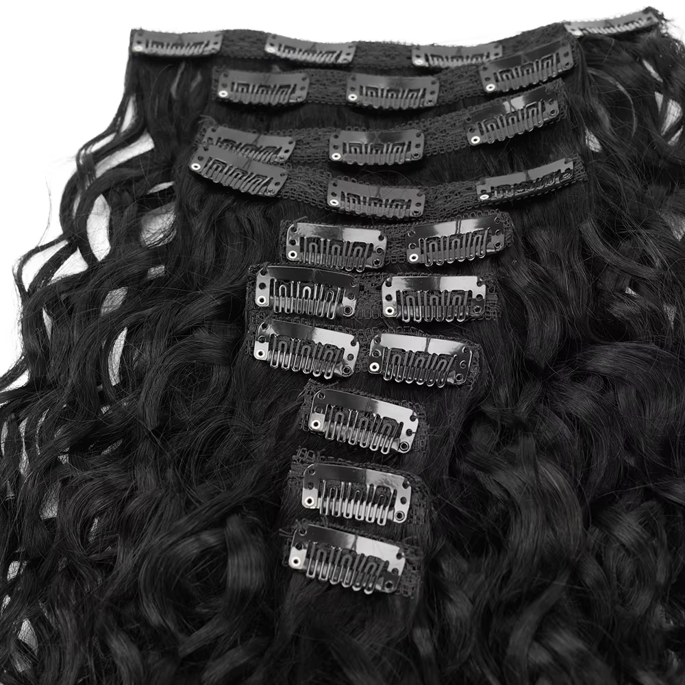 Veravicky-Extensions de Cheveux Naturels Européens Remy Ondulés à réinitialisation