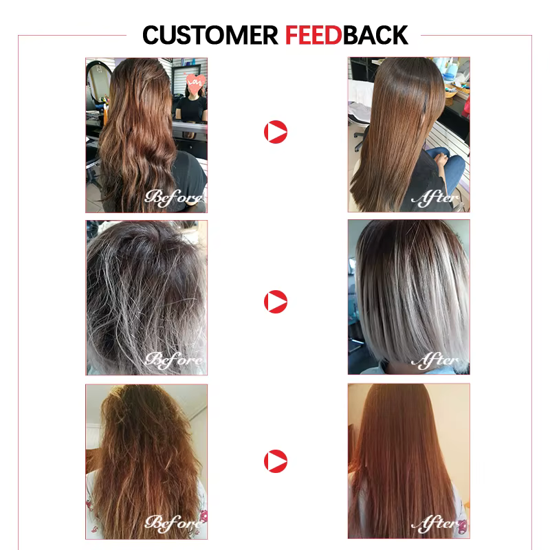 KerBrian-Traitement sans formol pour lisser les cheveux crépus abîmés