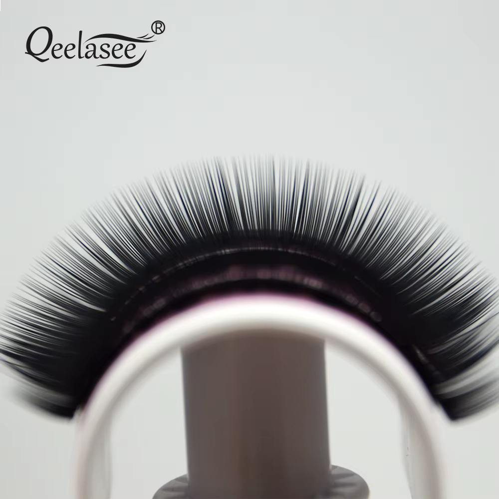 Lot de 20 faux cils individuels noirs mélangés toutes tailles