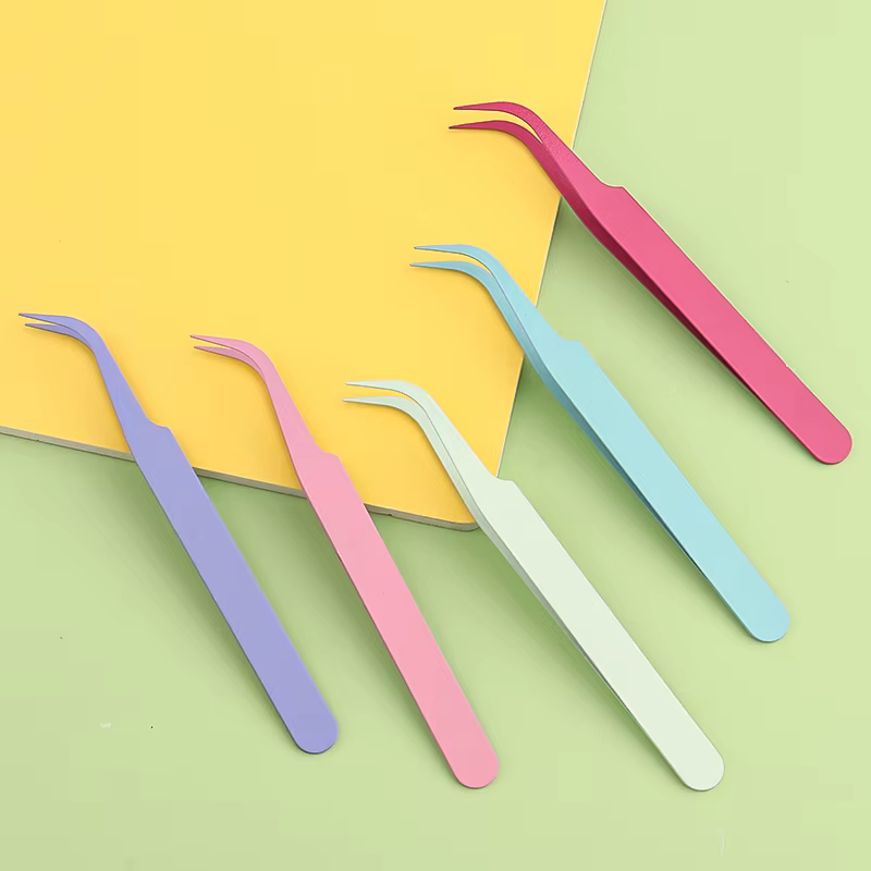 Pince à épiler pour extensions de cils