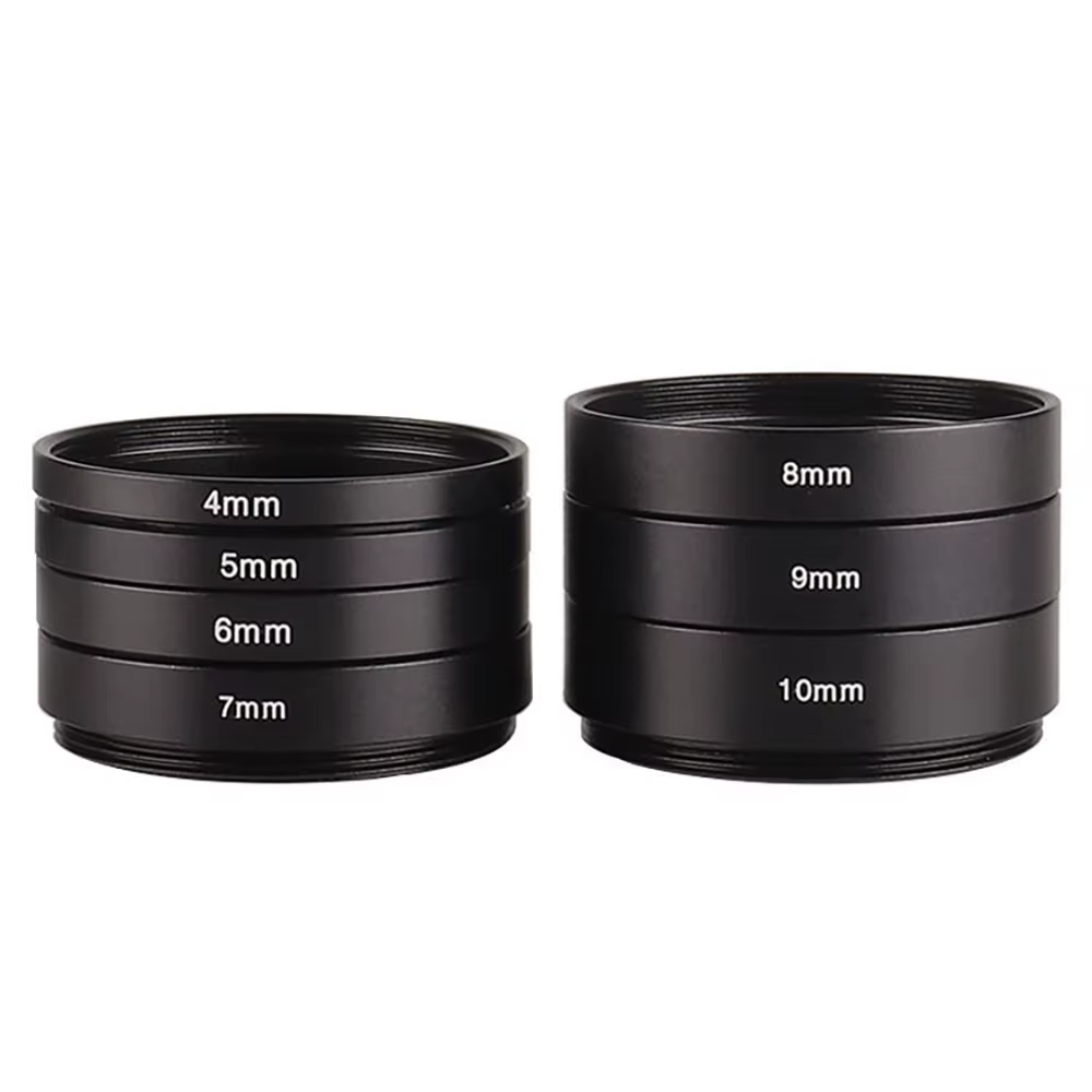 Kit d'anneaux d'extension M42, adaptateur M42x1, anneaux d'extension pour mise au point macro 4 5 6 7 8 9 10 15 20mm, anneau d'extension pour monture d'objectif
