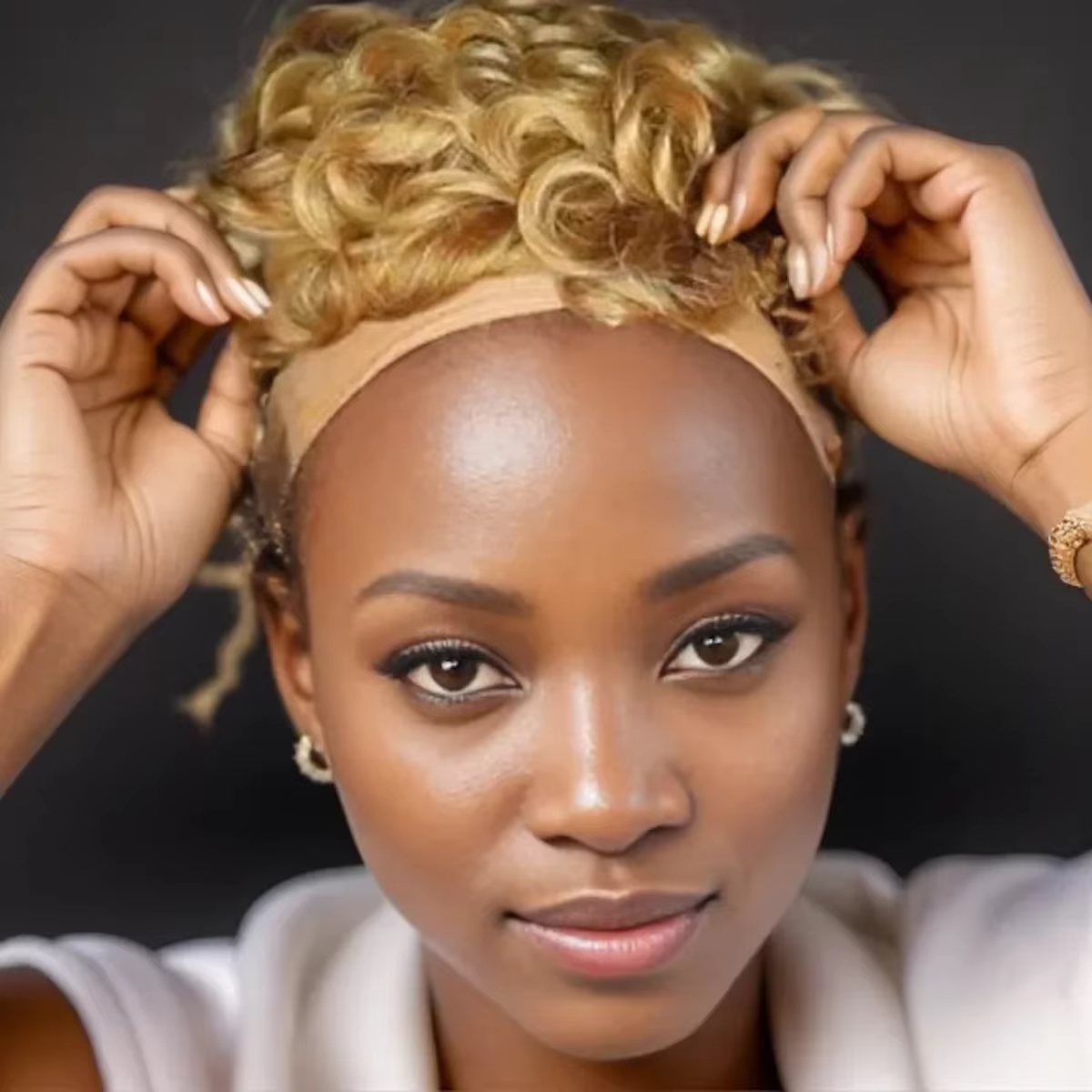 Perruque en cheveux humains brésiliens de 6 pouces