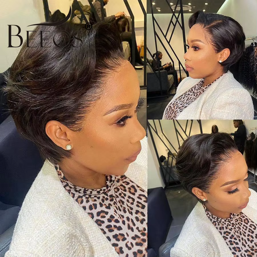 Perruque Bob Lace Wig Naturelle Lisse