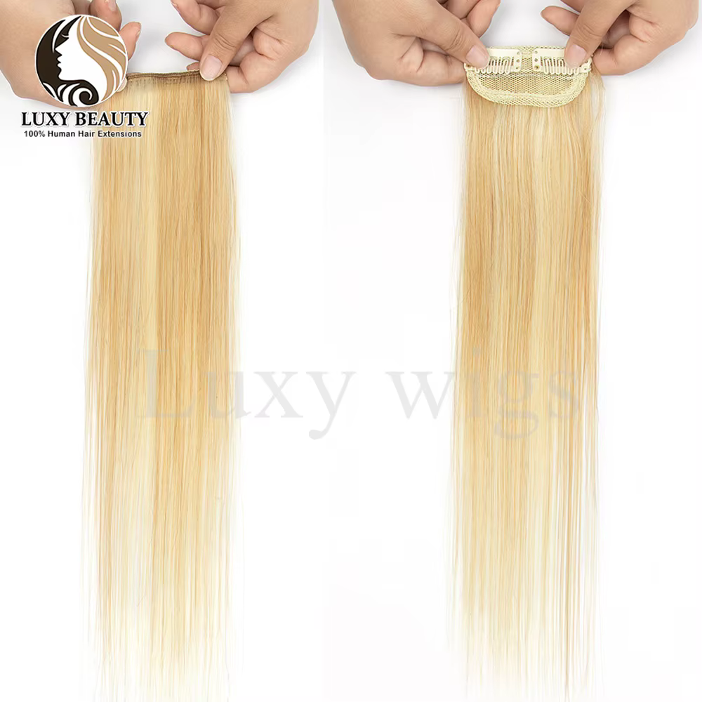 Blonde pince dans les cheveux 5 pièces