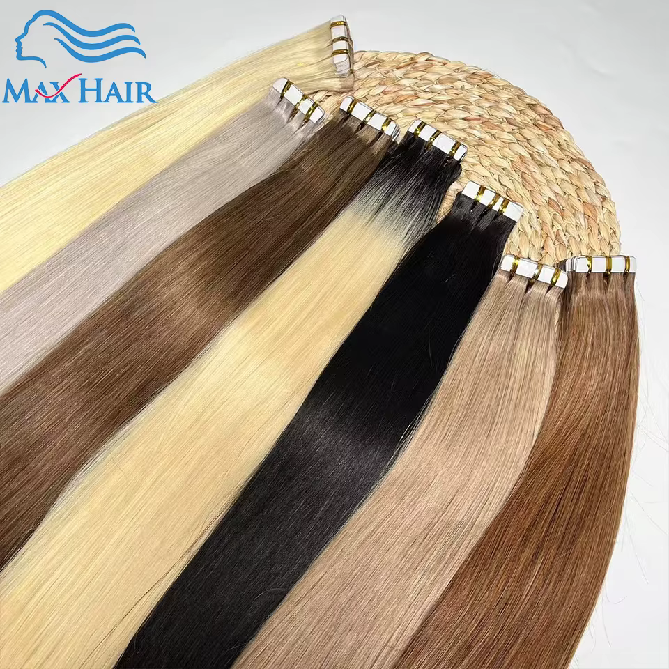 Bande de cheveux humains dans les Extensions