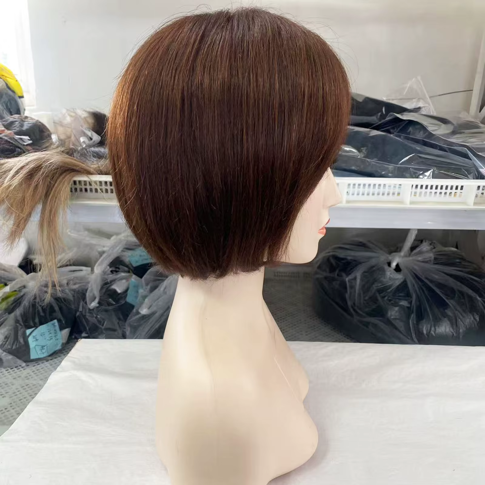 Perruque Full Lace Wig naturelle courte