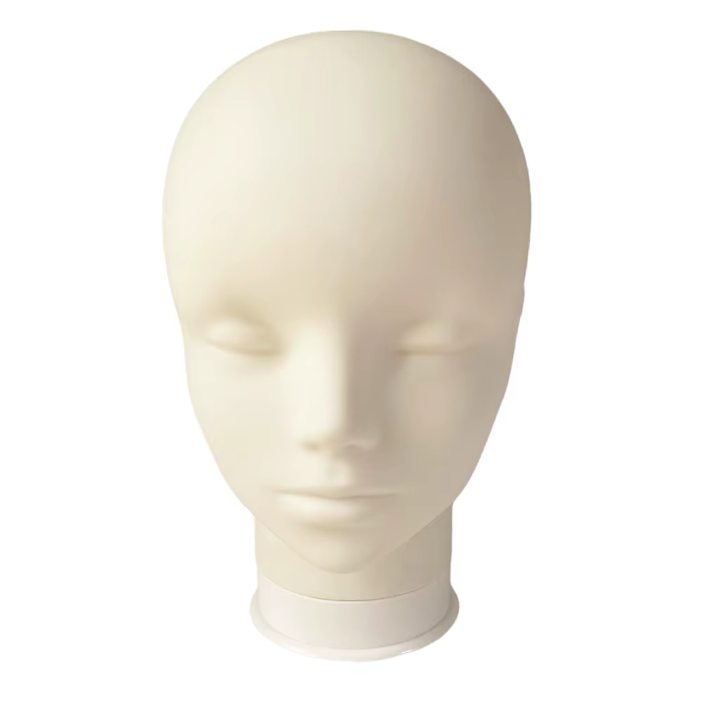 Tête de mannequin pour perruques
