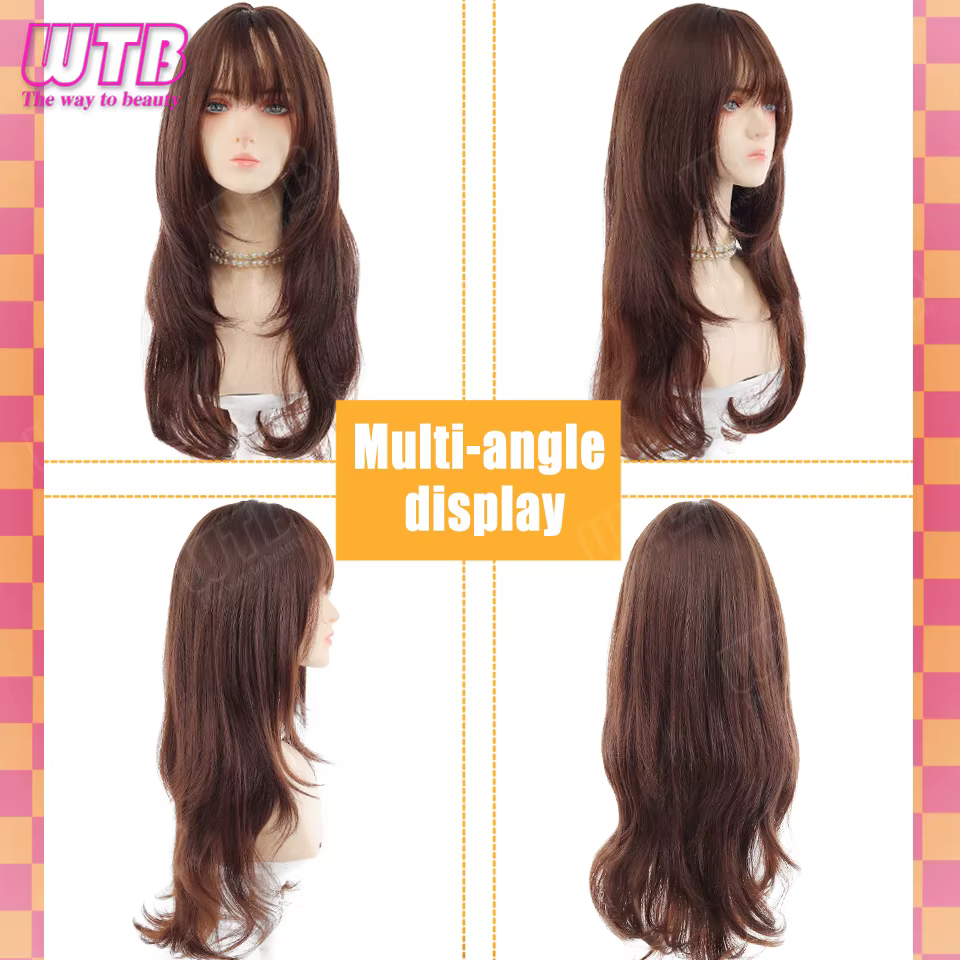 Perruque synthétique Lolita WTB de 65 cm