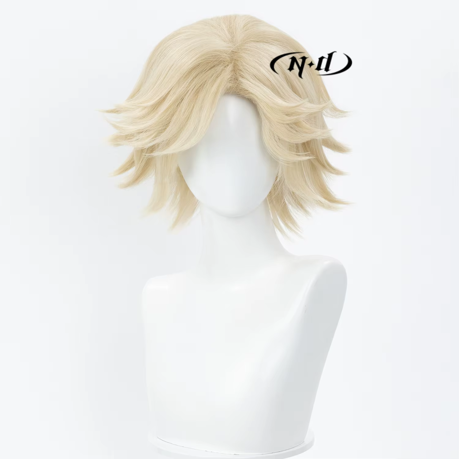 Perruques de cosplay ND Brand Douma Childhood Short Hair Kimetsuu pour Comic-con